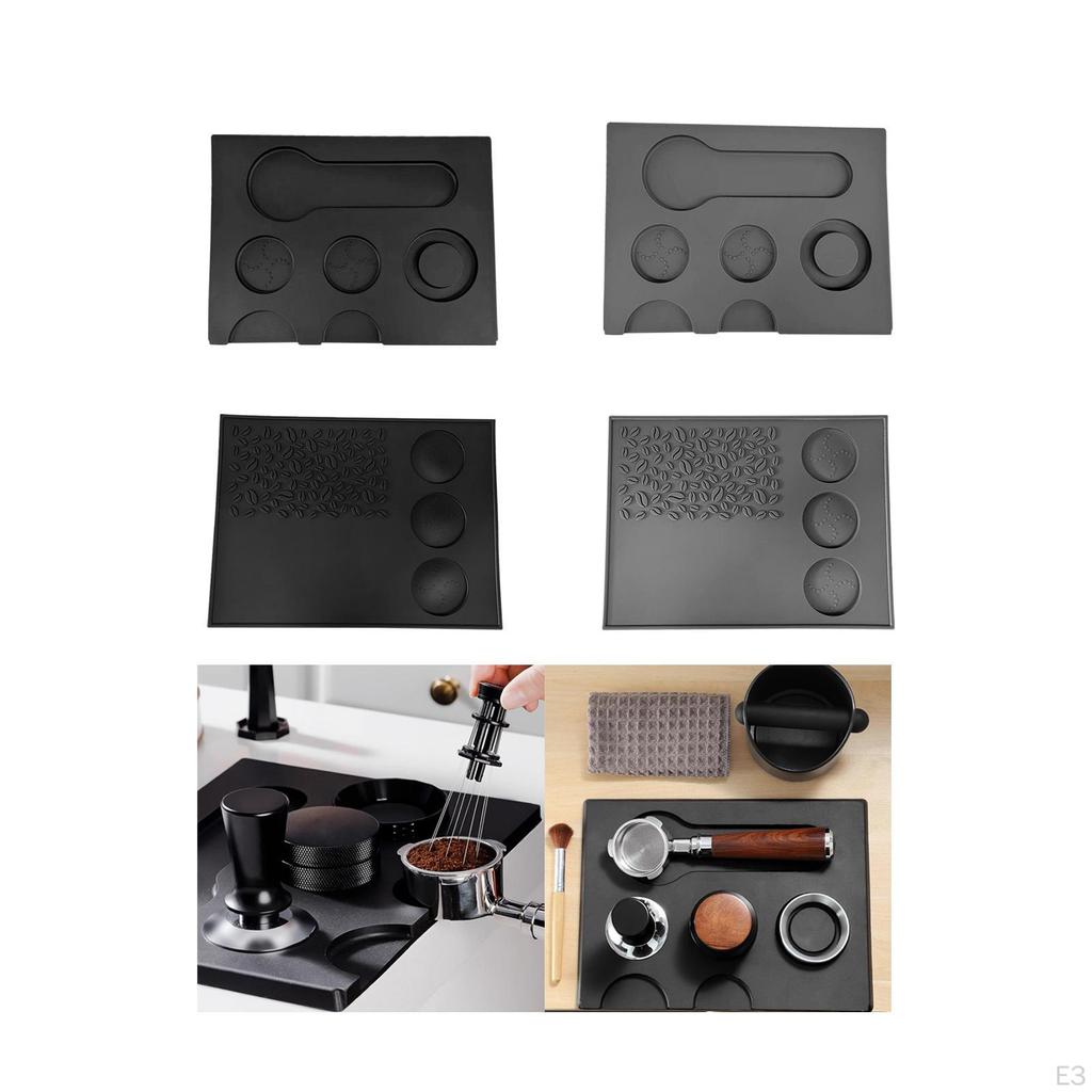 Covoraș de cafea Barista Tamp Pad Reutilizabil Bean Press Espresso Silicon