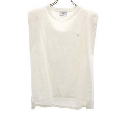 Converse TOKYO made in Japan Ärmelloses Power Shoulder T-Shirt weiß Damen Gebraucht