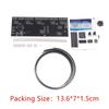 Led Dot Matrix Digital Clock Kit With Auto Brightness Time Temperature Soldering Practice Kit Diy Electronics Project