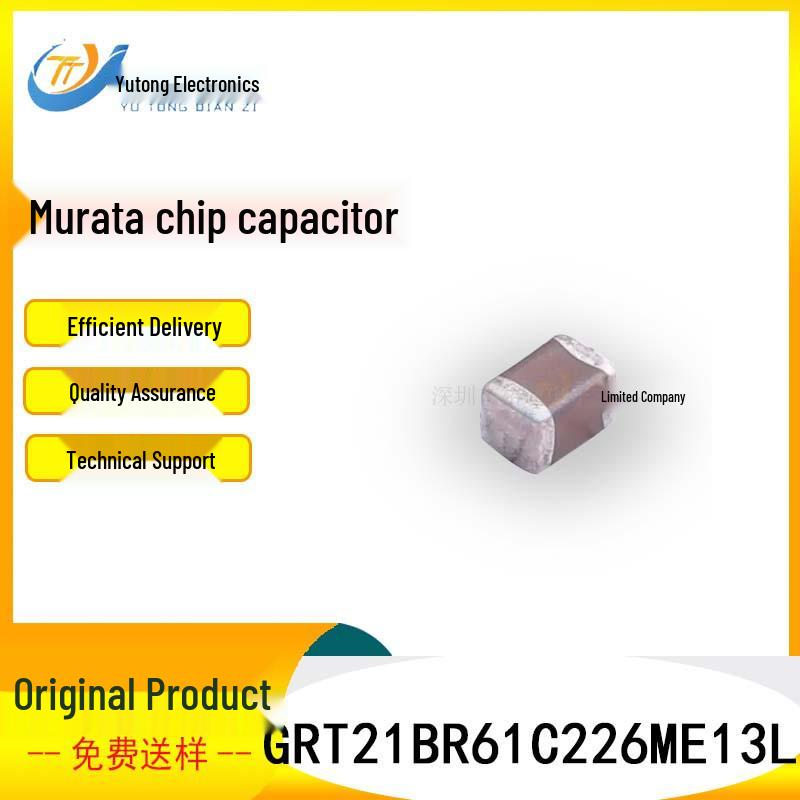 

Ceramic Chip Capacitor 0805 22µF X5R 16V 20% - Murata GRT21BR61C226ME13L