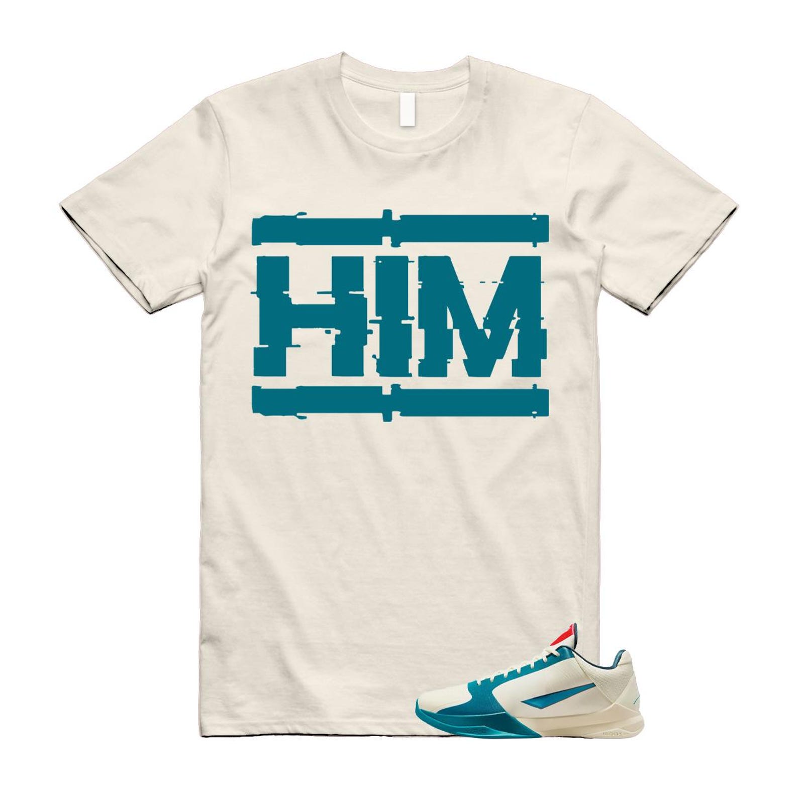 5 Spruce Protro Coconut Milk Teal T Shirt Match HIM XL