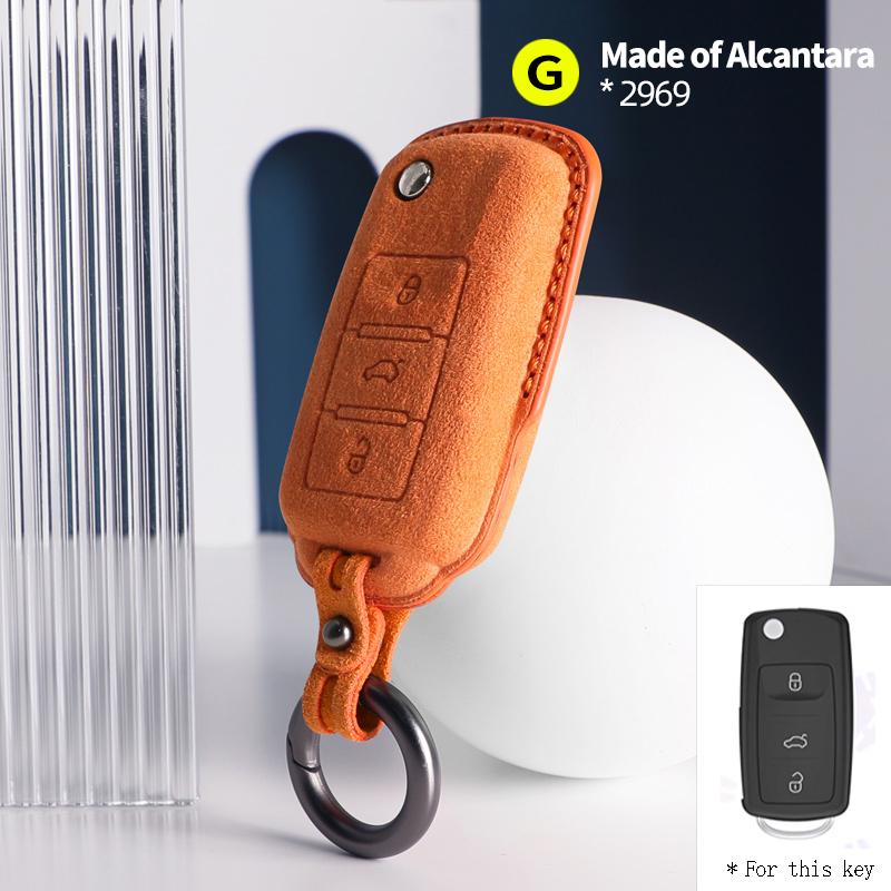Interior Mouldings For VW Volkswagen MK4 Bora Golf 4 5 6 Jetta Passat Polo Touran Skoda Octavia Car Key Case Cover Shell Keychai