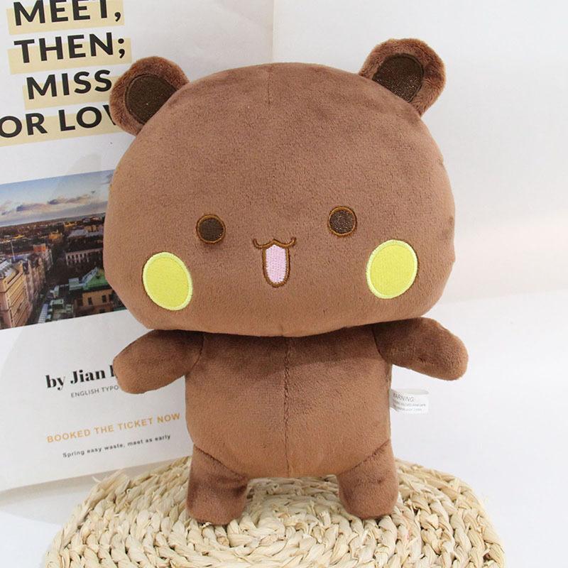 Factory  20cm Soft Cotton Bubu and Dudu Plush Keychain Stuffed Toys Cartoon Style Christmas Gifts for Kids