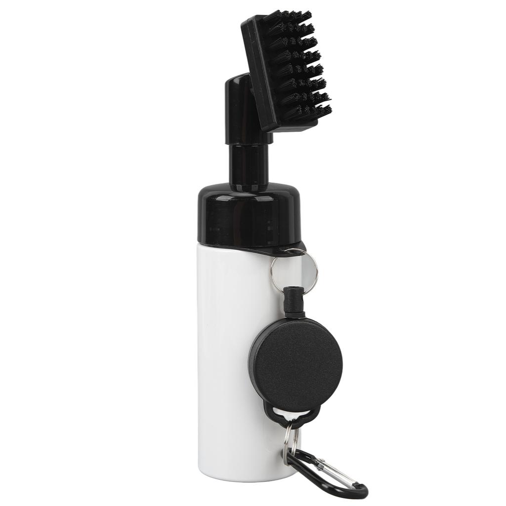 Golf Water Brush with Nylon Bristles 160ML Detachable Water Bottle Water Spray Golf Cleaning Tool