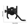 Universal Shock Resistant Motorcycle Phone Cradle In Aluminum Alloy for Secure and Smooth Rides Experience Easy Viewing