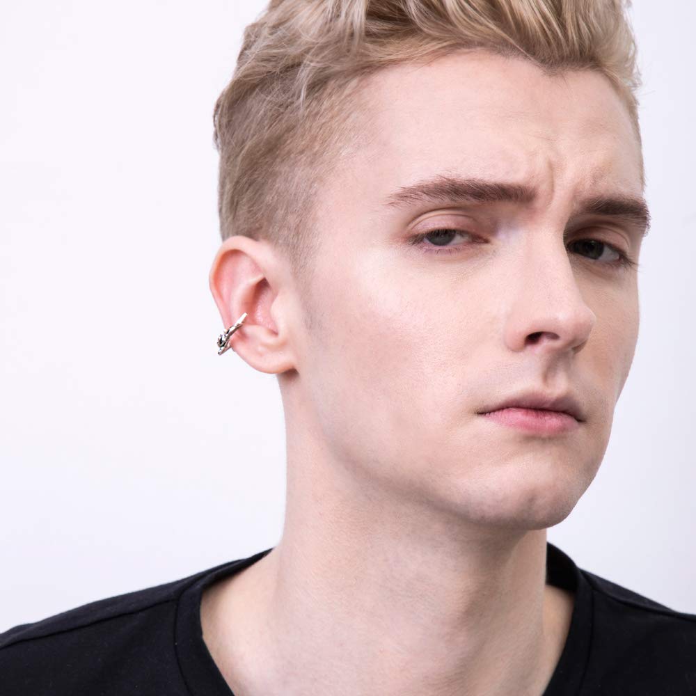 Artemis Classic Shooting Star Ear Cuff (ac-ace0151) - Silver Accessories for Men and Women, Brand Jewelry, Silver Faux Earrings, Non-Pierced