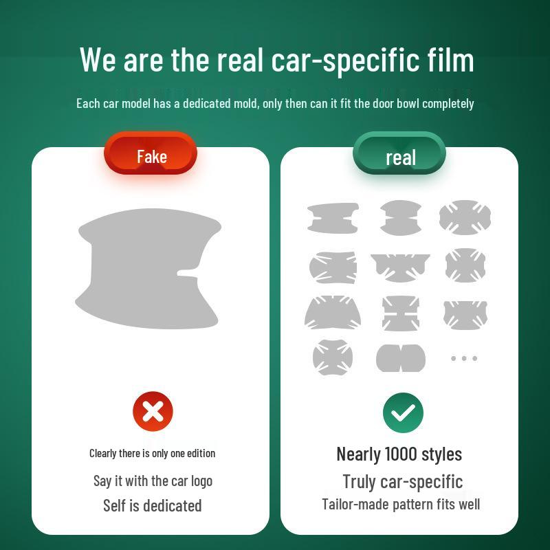 Universal TPU Invisible Car Door Bowl Protective Sticker
