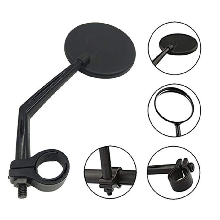Wide Angles Rear View Bike Mirror Universals Bicycles Handlebar Rearview Mirror 360Degree Adjustable Safety Mirror