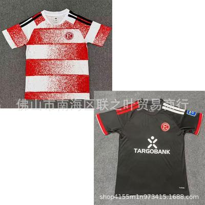 Dsseldorf 26-27 Home Away Short Sleeve Soccer Jersey Fan Version Men Adult
