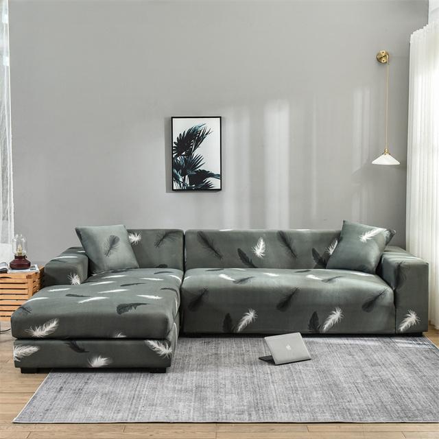 

Новые чехлы для диванов с цветочным рисунком, чехлы для диванов для гостиной, эластичные эластичные чехлы, секционные угловые чехлы для диванов 1-seater 90-140cm