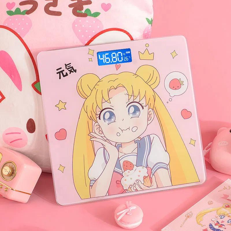 Cartoon Bathroom Scales Precise Electronic Weight Scales Bascula Lcd Display Digital Scale Body Weight Smart Balance Floor Scale