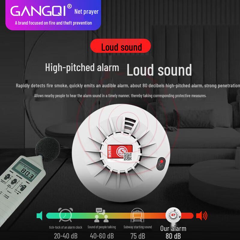 Wireless Networked Smoke Detector for Home & Commercial Use
