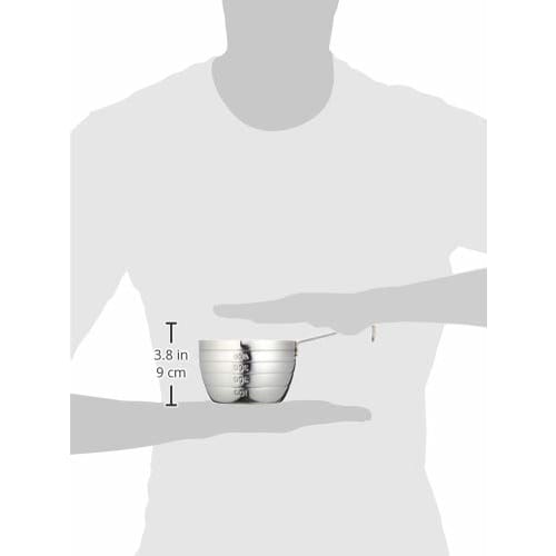 18-8 IKD Antibacterial Water Bath Measuring Cup, 500cc