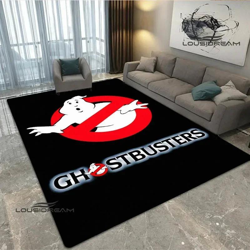 3D G-Ghostbusters Cartoon printed carpet living room bedroom carpet non-slip door mat area rug Home room decor birthday gift