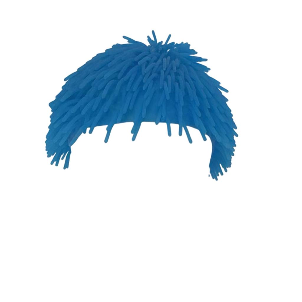 TPR Soft Rubber Long Hair Headband, Internet Famous Color Headband, Parent-child Interactive Game Toy