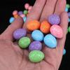 80 buc/pungă Ouă de Paște Strălucitoare Ouă colorate din spumă Ouă de pasăre Porumbel Artizanat DIY Decorațiuni de Paște Fericit Cadouri pentru Copii Accesorii pentru Decorarea Casei