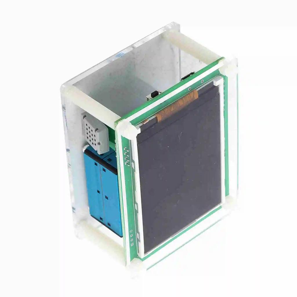 2.8inch TFT Multifunctional Digital Car PM2.5 Air Quality Detector Monitor AQI Home Air Monitor