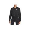 Nike Sportswear Club Fleece Logo Embroidered Loose Casual Jacket Women Jackets Black FB7279-010