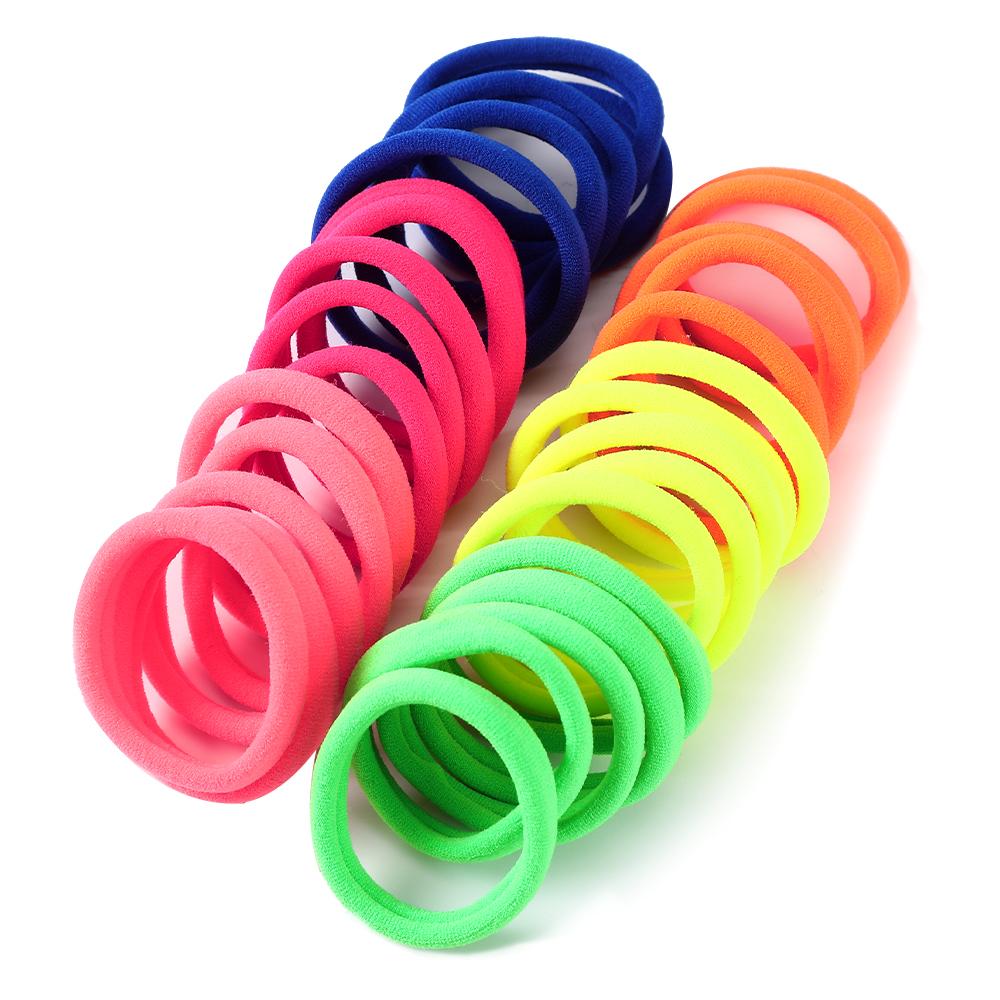 Women High Elastic Rubber Bands Seamless Hair Rope Durable Fashion No Crease Ponytail Holder Rubber Band Hair Accessories