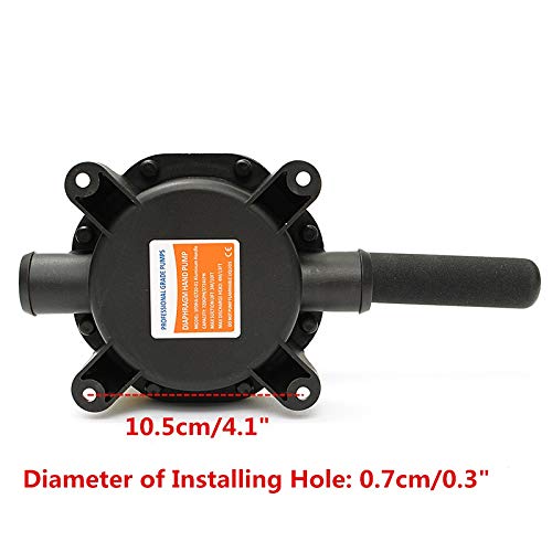 TeamTop Manual Hand Bilge Pump 720GPH (2724LPH) Position Handle Suitable