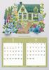 2026 Totsuka Embroidery My Flower A Home Filled with the Scent of Flowers Calendar Village ([Calendar])