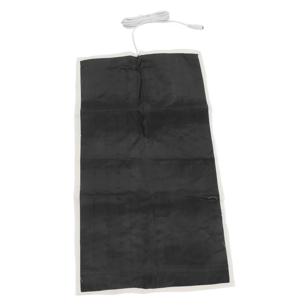 Termoforo Cuscino Riscaldante Elettrico 60x30cm DC 12V Connettore Femmina 5521 per Casa Sonno