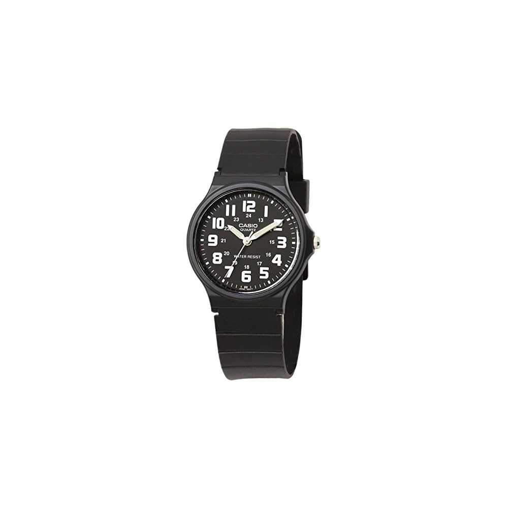 Casio Quartz MQ-71-1B Unisex Casual Watch Black Resin Strap Quartz Movement
