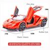 1:Juguete de modelo de coche de aleación fundido a presión Lambo LP770 a escala 32, vehículo extraíble con sonido y luz para niños y adultos, colección de regalos