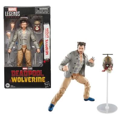 Articulated Figure - HASBRO - Logan with Headpool - 15 Cm - Premium Design - Unisex