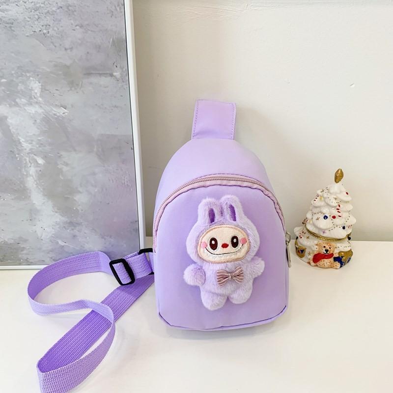 Toy Single Plush Shoulder Crossbody Chest Bag Lightweight Cute Gifts