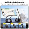 QOOVI Magnetic Car Phone Holder Dashboard Cellphone Foldable Stand Magnet 360°Rotating GPS Mount for iPhone 16 15 Xiaomi Samsung