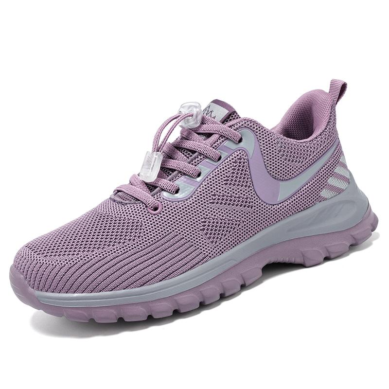 

Мужская сетчатая обувь, женские кроссовки, ортопедическая повседневная обувь для путешествий, мужская нескользящая удобная мужская обувь для походов на открытом воздухе, прогулок 45 фиолетовый