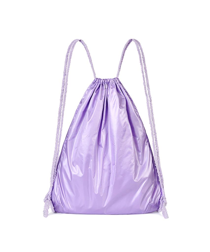 Fennec Heart String Bag - Lavender