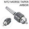 Mini Metal Lathe Tailstock Drill Chuck Tools With MT2 For Morse Taper Shank Machine Tool Functional Parts & Accessories