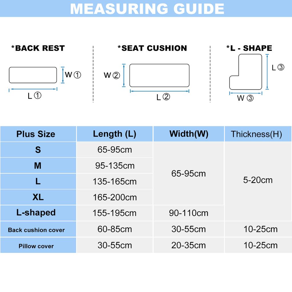 Jacquard Velvet Elastic Sofa Cushion Cover For Living Room Funiture Protector Couch Cover Anti Dust Removable Seat Slipcover 1Pc