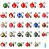60cm Christmas Tree Hanging Ornament PVC Glow Outdoor Toy Ball Home Garden Christmas Inflatable Ball New Year Party Decoration
