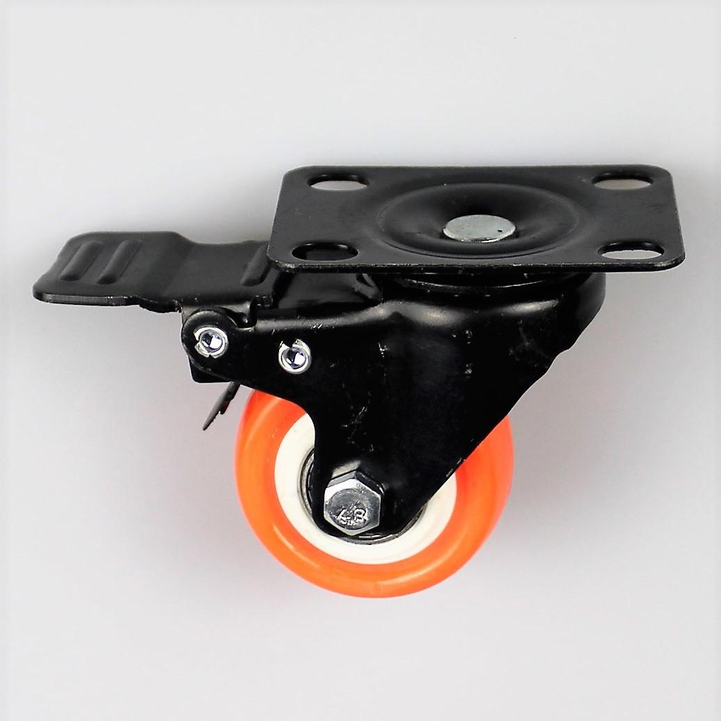 

Червоне поліуретанове колесо для дивана з залізною пластиною, товщина 1,8 мм - Чорні коліщатка King Kong, Універсальні золоті ромбоподібні колеса 1.5-inch Red Polyurethane Fixed