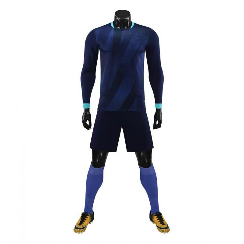 Quick Dry Long Sleeve Cycling Jersey Set Unisex Training Uniform Adults Kids