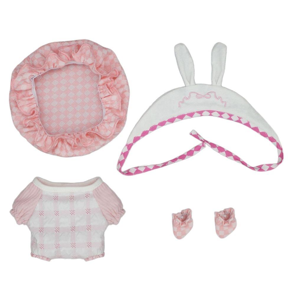 1 set Rabbit 20cm Cotton Doll Clothes Jumpsuits No Attribute Doll Clothes  20cm Cotton Doll