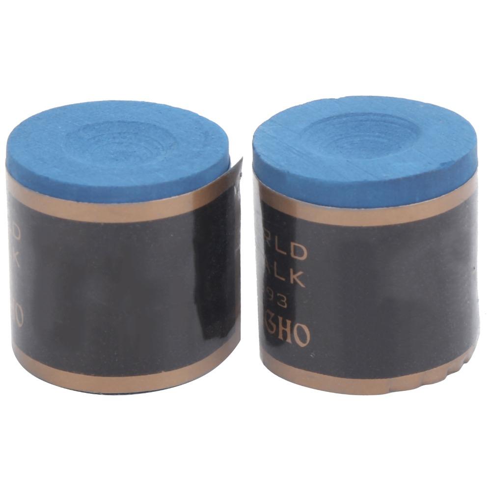 2PCS NoSlip Billiard Cue Tips Non-clumping Professional Billiards Chalk Club Accessories