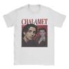 Vintage Timothee Chalamet TShirt Unisex O Neck Cotton T Shirts Short Sleeve Tee Shirt Gift Idea Clothes