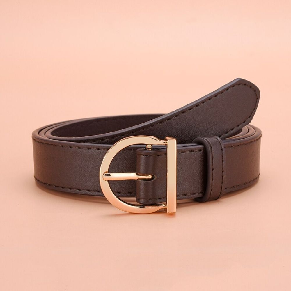 Retro PU Leather Belt Dresses Decoration Trendy Waistband Fashion Waist Belt With Cargo Pants
