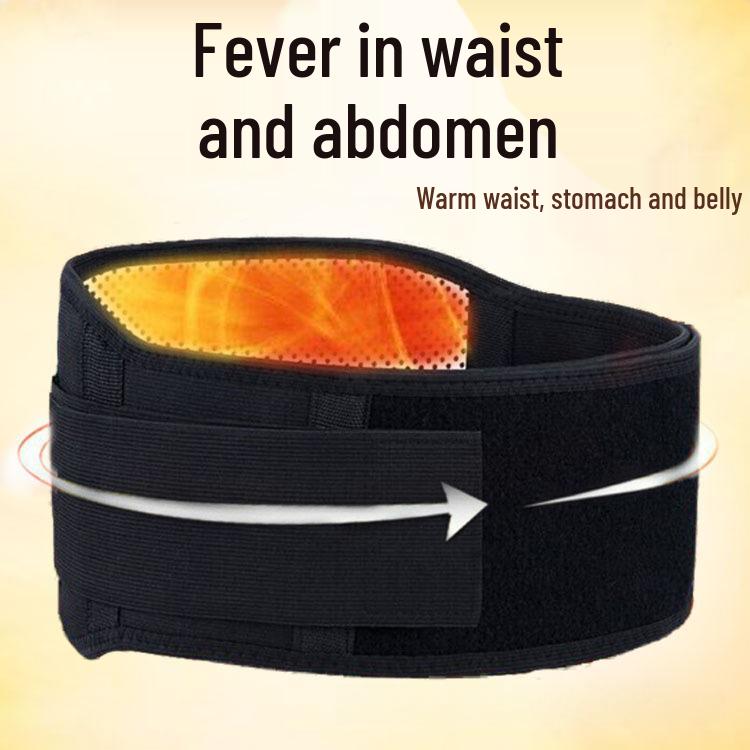 Self-Heating Magnet Waist Support Belt - Alleviates Disc Protrusion and Provides Warmth