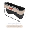 For Subaru STI Outback Brz Wrx Xv Ascent Forester Impreza Legacy Car Sewn Seat Gap Crevice Slot Storage Box light USB Charging