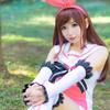[Milky Time] Kizuna AI Cosplay Halloween VTuber Initial Costume with Wig (L)