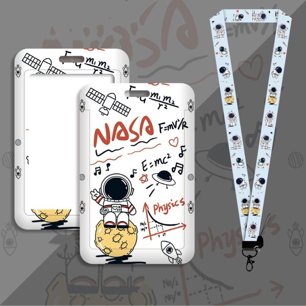 Astronaut ID Holders Cartoon Business Card Holder New Card Holder  Student