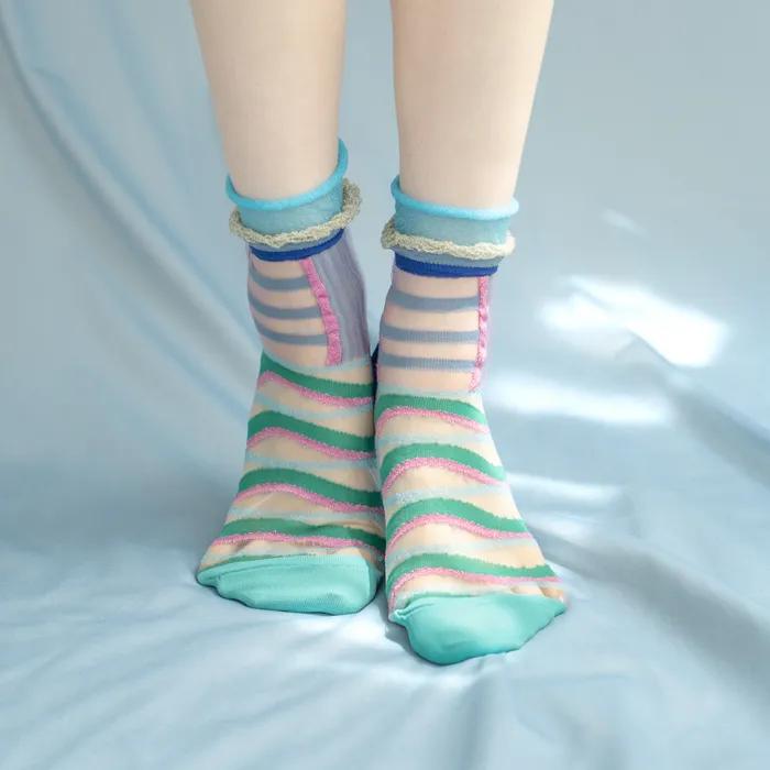 Wave Eco Socks - Sky Blue [CQ-CT-25-1-SD2M-072]