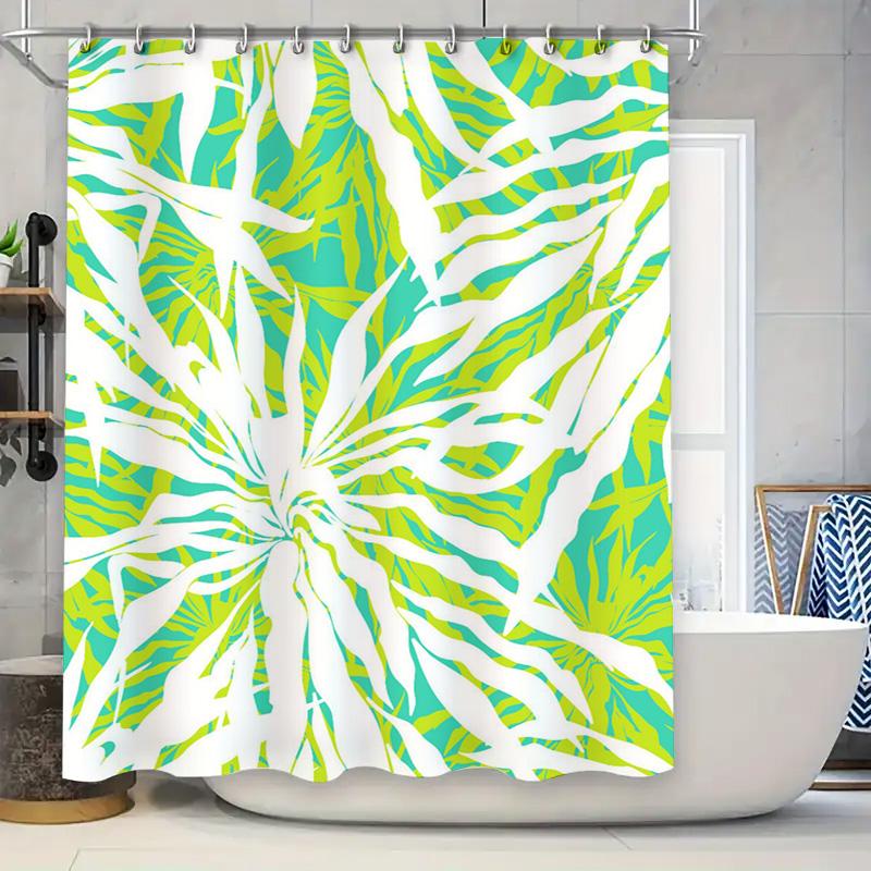 

Soft Floral Shower Curtain Bathroom Decor Pink Rose Print Waterproof Fabric Window Panels For Home Decoration White Shower Curta W60H190(CM)-1 Pcs