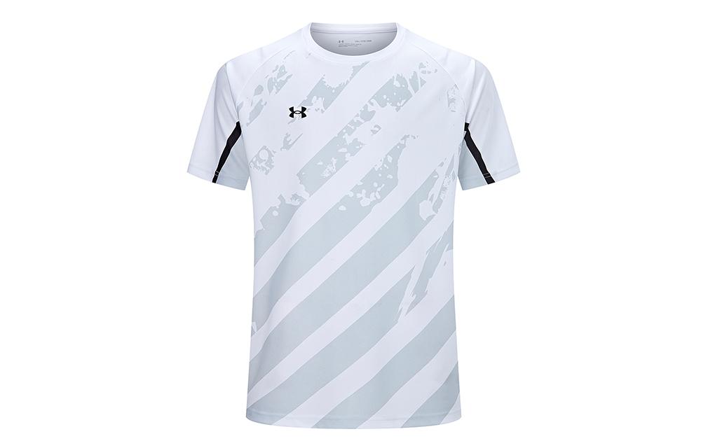 Футболка унисекс Under Armour Белая 24500504-100 4XL