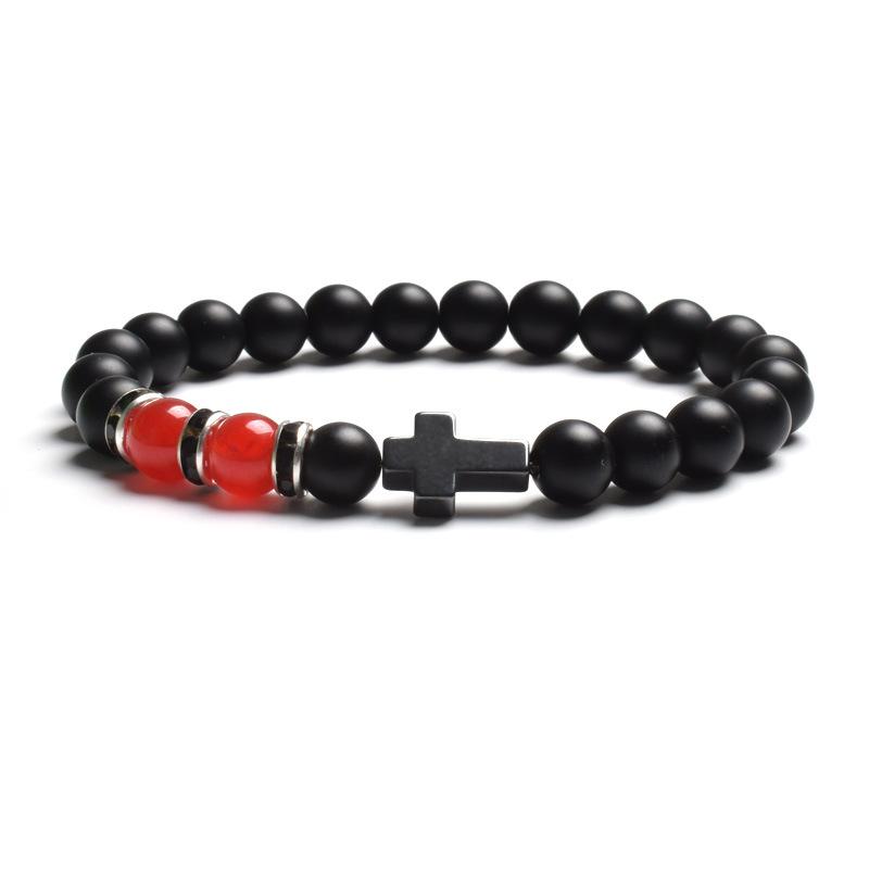 JYL TS Bracelet Friendship  Magnetic Design Strengthens Bond  Joy Style-10 малиновый
